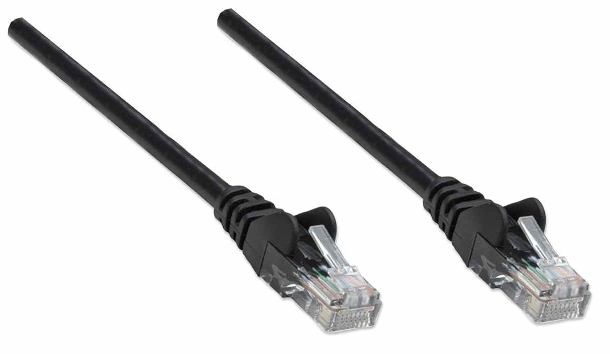 Intellinet 345378 câble de réseau Noir 10 m Cat5e U/UTP (UTP)