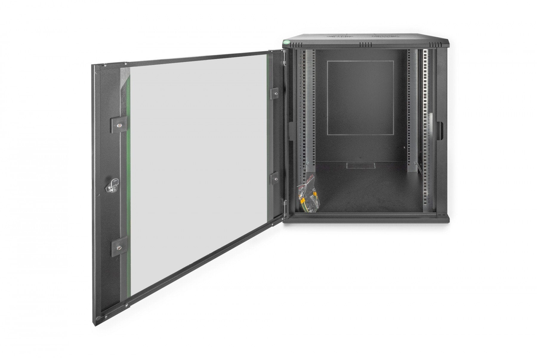 Digitus DN-19 16U-6/6-EC-SW étagere Rack monté sur le mur Noir