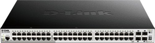 D-LINK 52-Port Smart Managed PoE+ Gigabit Stack Switch 4x 10G dlink green 3.0 48x 10/100/1000Mbit/s TP RJ-45 PoE Port 802.3at