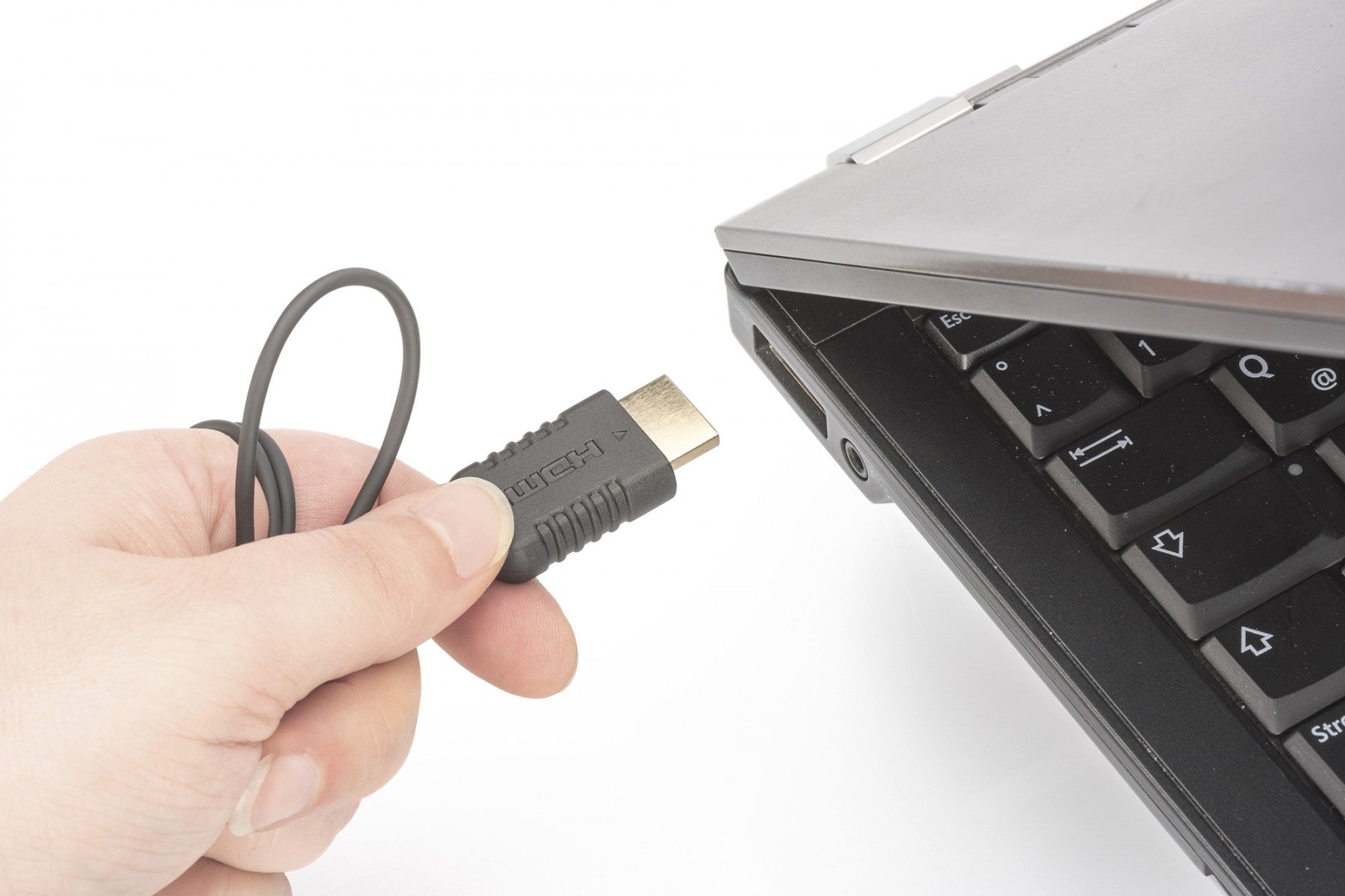 Câble de connexion HighFlex HDMI 1.4 High Speed Ethernet 4K30Hz UHD HDMI A/HDMI A M/M, noir, 2m
