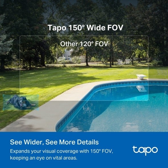 TP-LINK Solar-Powered Security Camera Kit 1x Tapo C425 1x Tapo A201