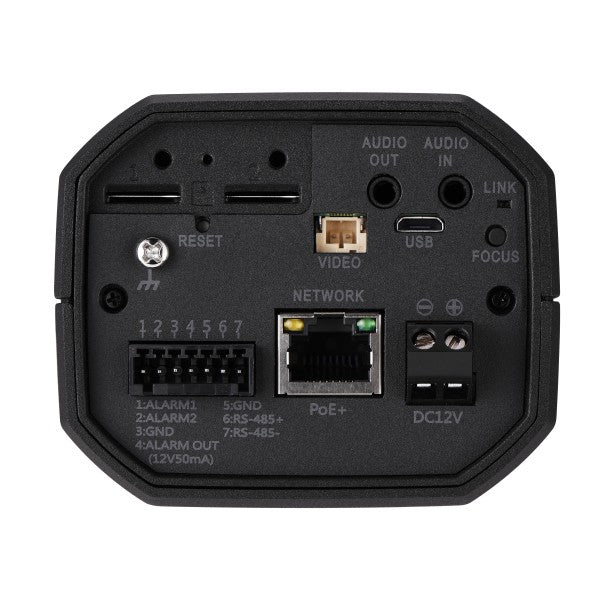 Hanwha XNB-9002 caméra de sécurité Boîte Caméra de sécurité IP Intérieure 3840 x 2160 pixels Plafond/mur