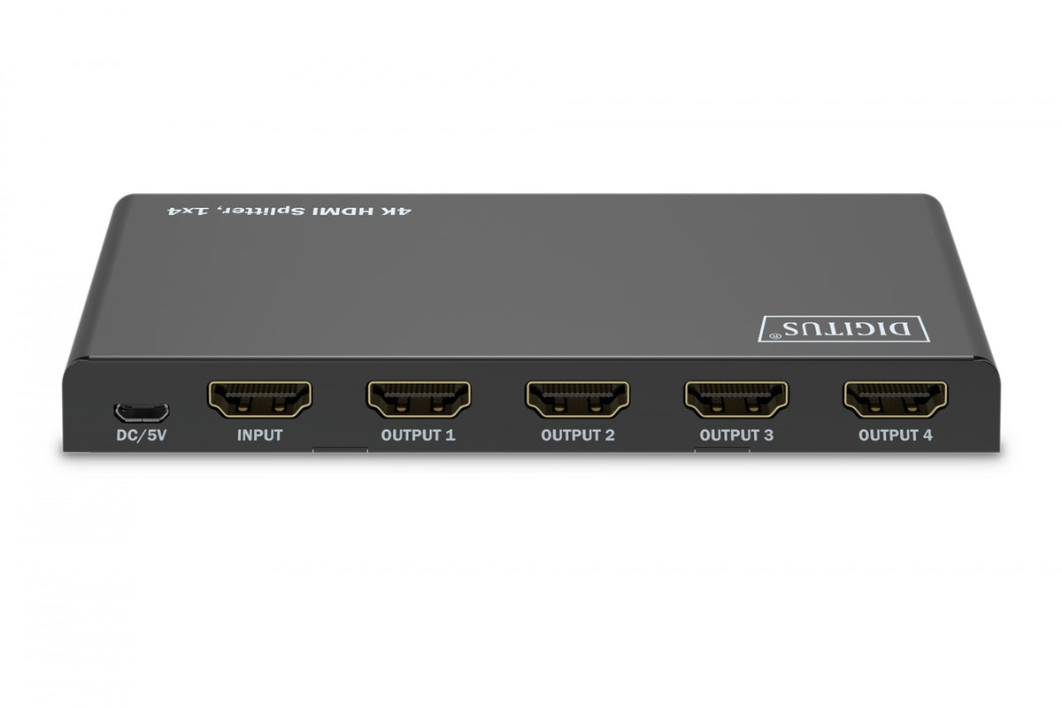 Répartiteur HDMI 1x4, 4K/60Hz UHD avec HDR, 18 Gbps, HDCP 2.2, EDID