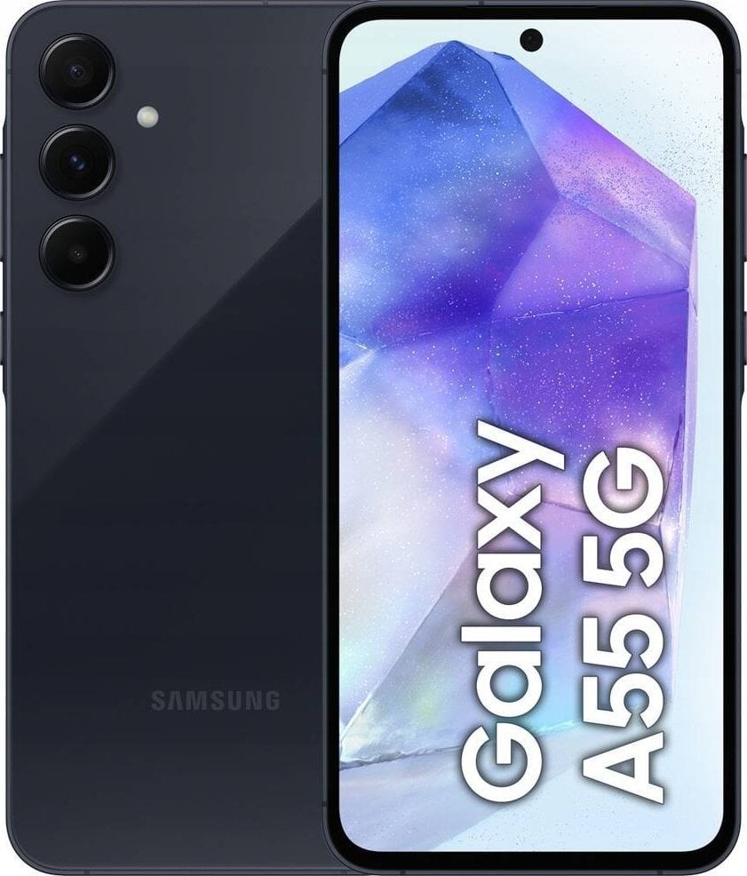 Samsung Galaxy A55 5G Double SIM 8 Go RAM 128 Go - Bleu Marine