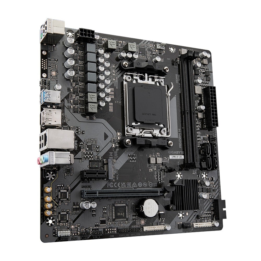 GIGABYTE A620M H carte mere AMD A620 Emplacement AM5 micro ATX