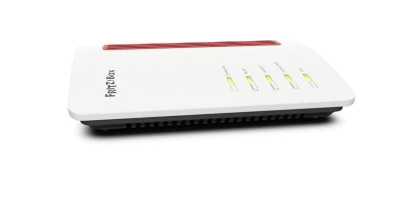 FRITZ!Box 7530 routeur sans fil Gigabit Ethernet Bi-bande (2,4 GHz / 5 GHz) 4G Noir, Rouge, Blanc