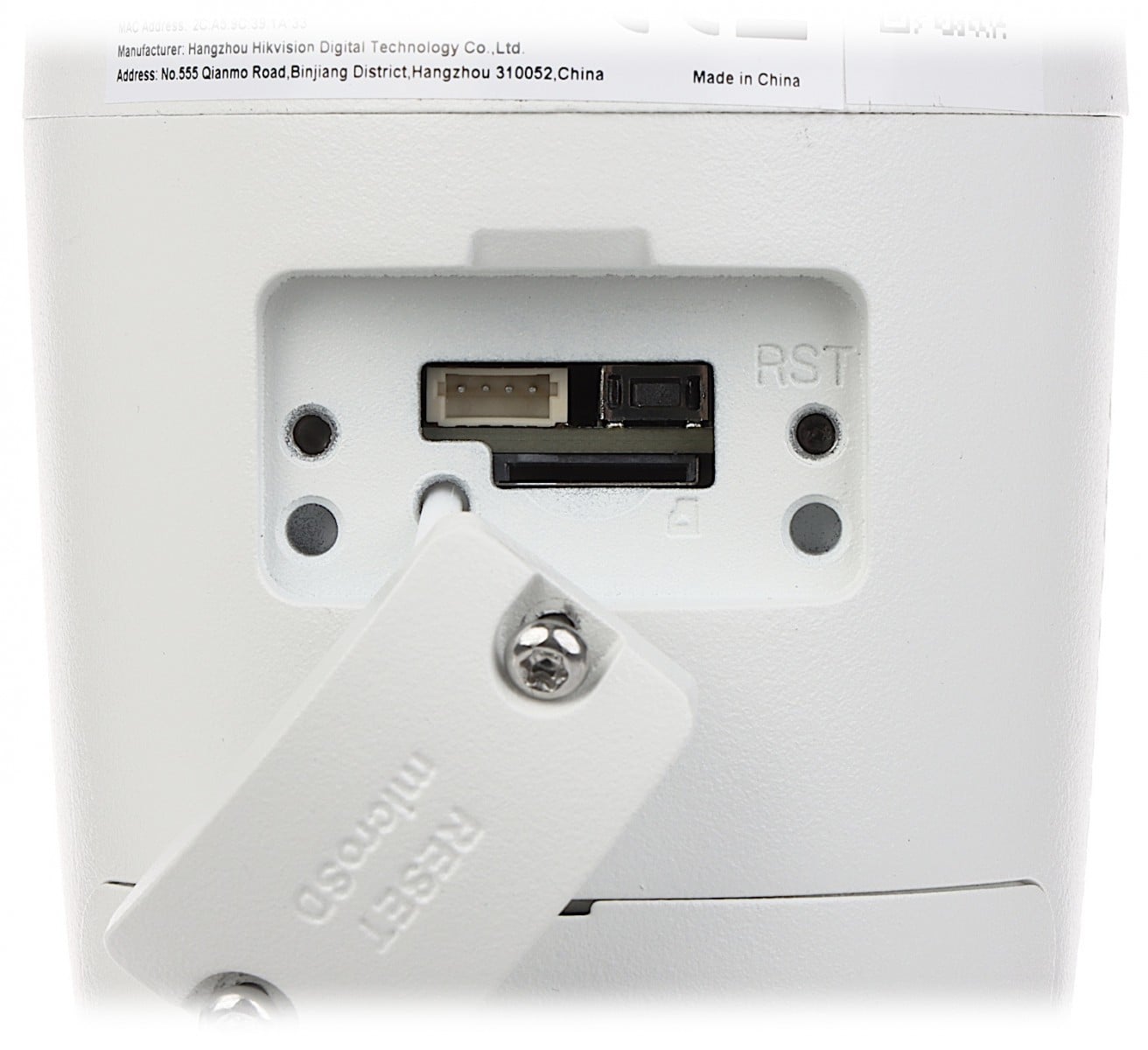 Hikvision DS-2CD2046G2-IU/SL(2.8mm)(C) 4 MP AcuSense Strobe Light and Audible Warning Fixed Mini Bullet Network Camera