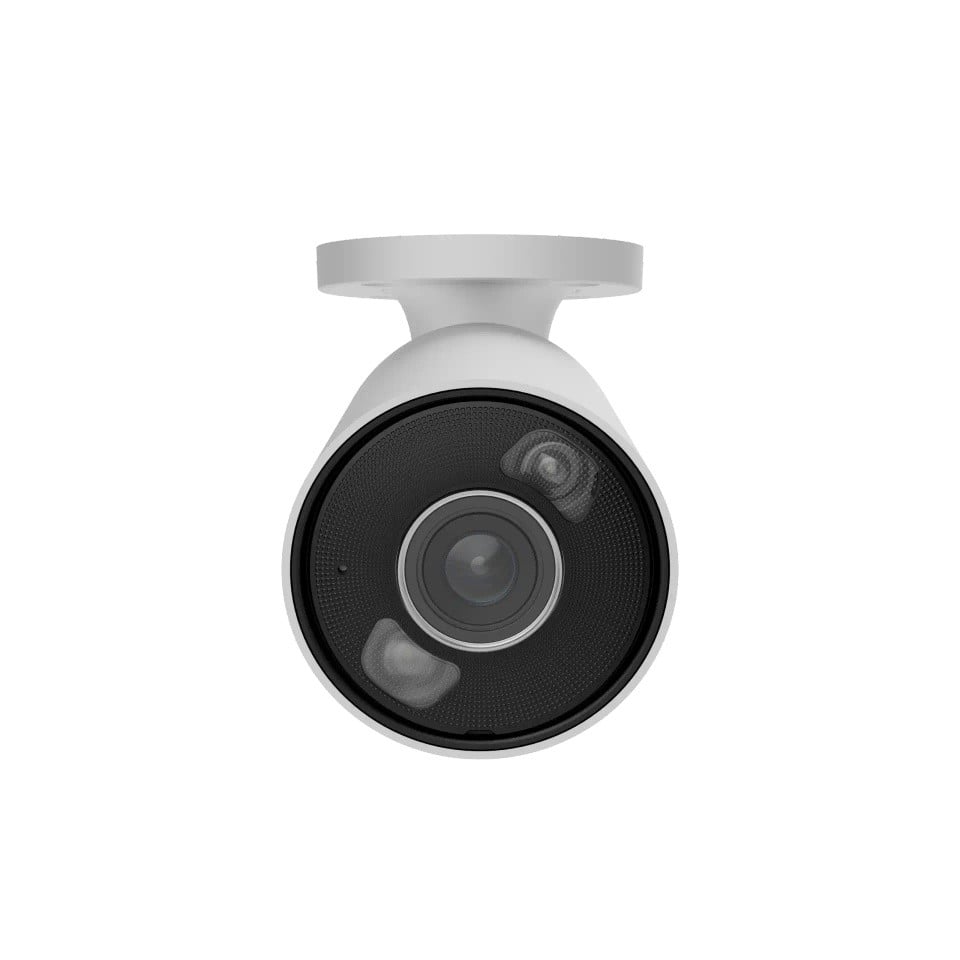 Ajax Systems 126259.217.WH1 Caméra extérieure tubulaire BulletCam HL avec LED blanche 8 Mp 4 mm - blanc