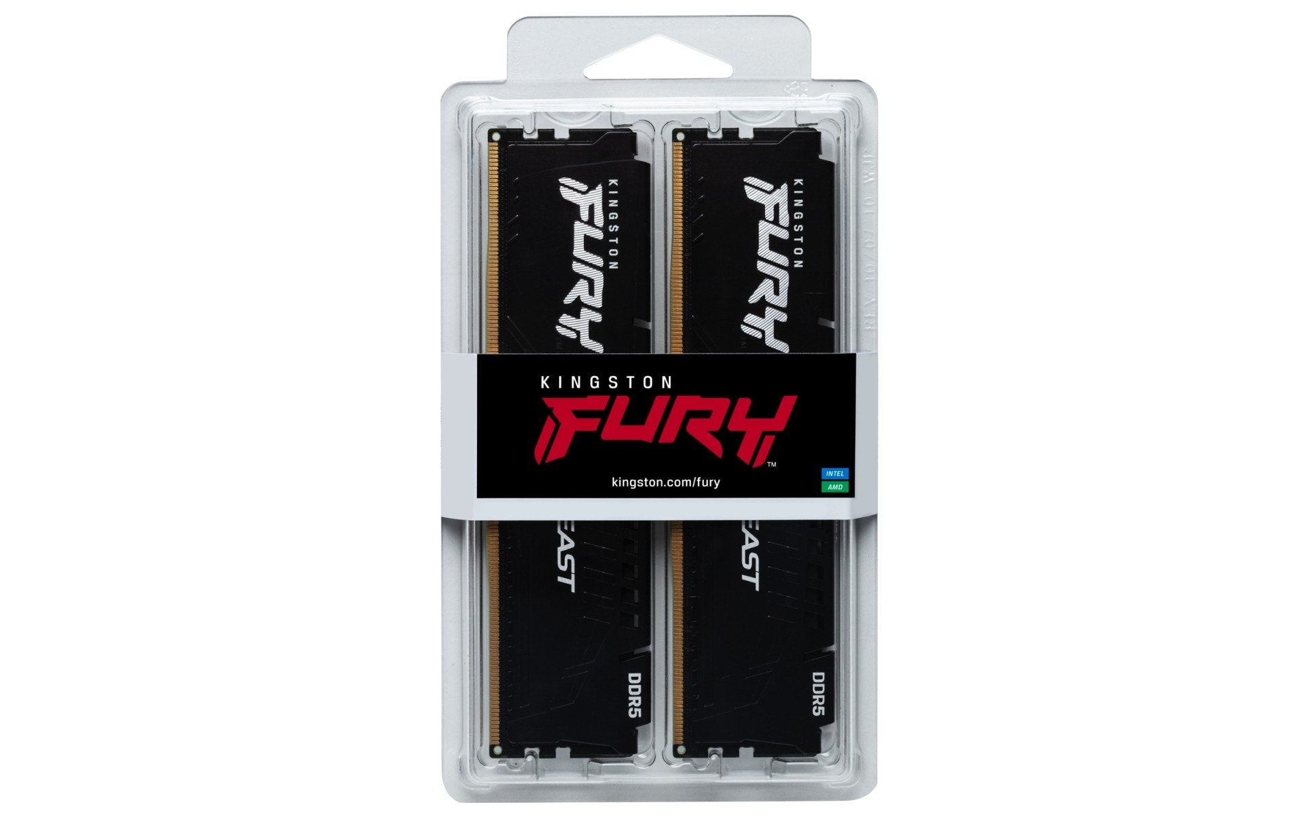 KINGSTON 16Go 6000MT/s DDR5 CL30 DIMM Kit of 2 FURY Beast Black EXPO