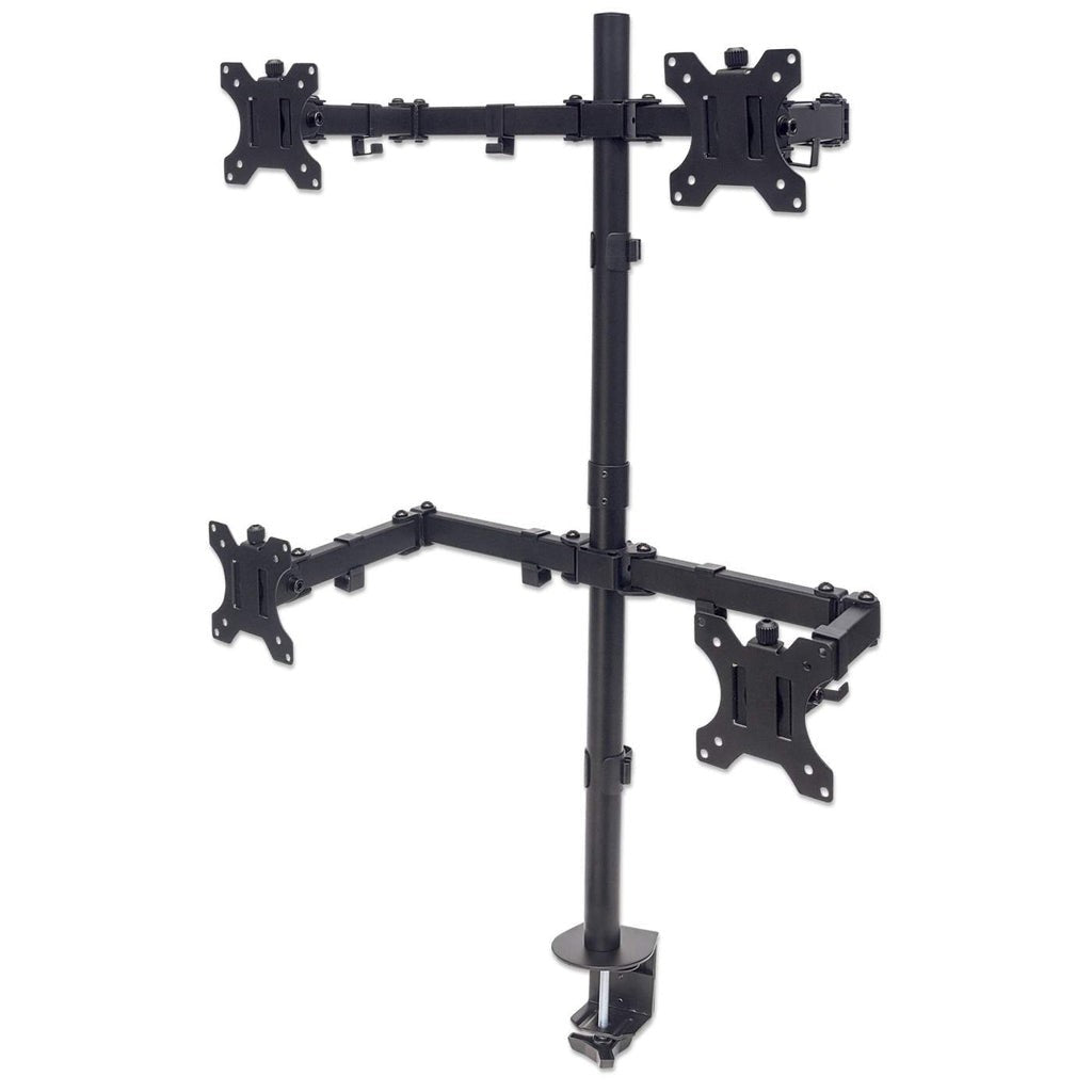 "Manhattan 461566 Bras de montage de bureau 4x LCD 13-32"""