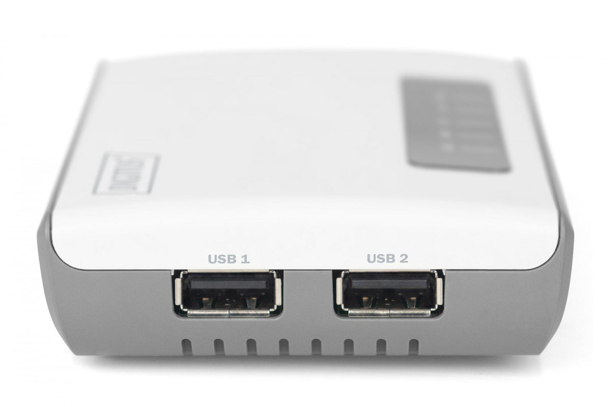 Digitus DN-13024 serveur d'impression Ethernet LAN/LAN sans fil Blanc