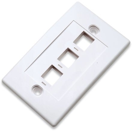 Intellinet 163309 Prise NAT avant 3x Keyst