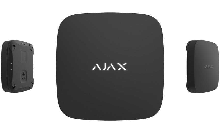 Ajax Systems 38254.08.BL1 LeaksProtect Jeweller - capteur de fuite sans fil - noir