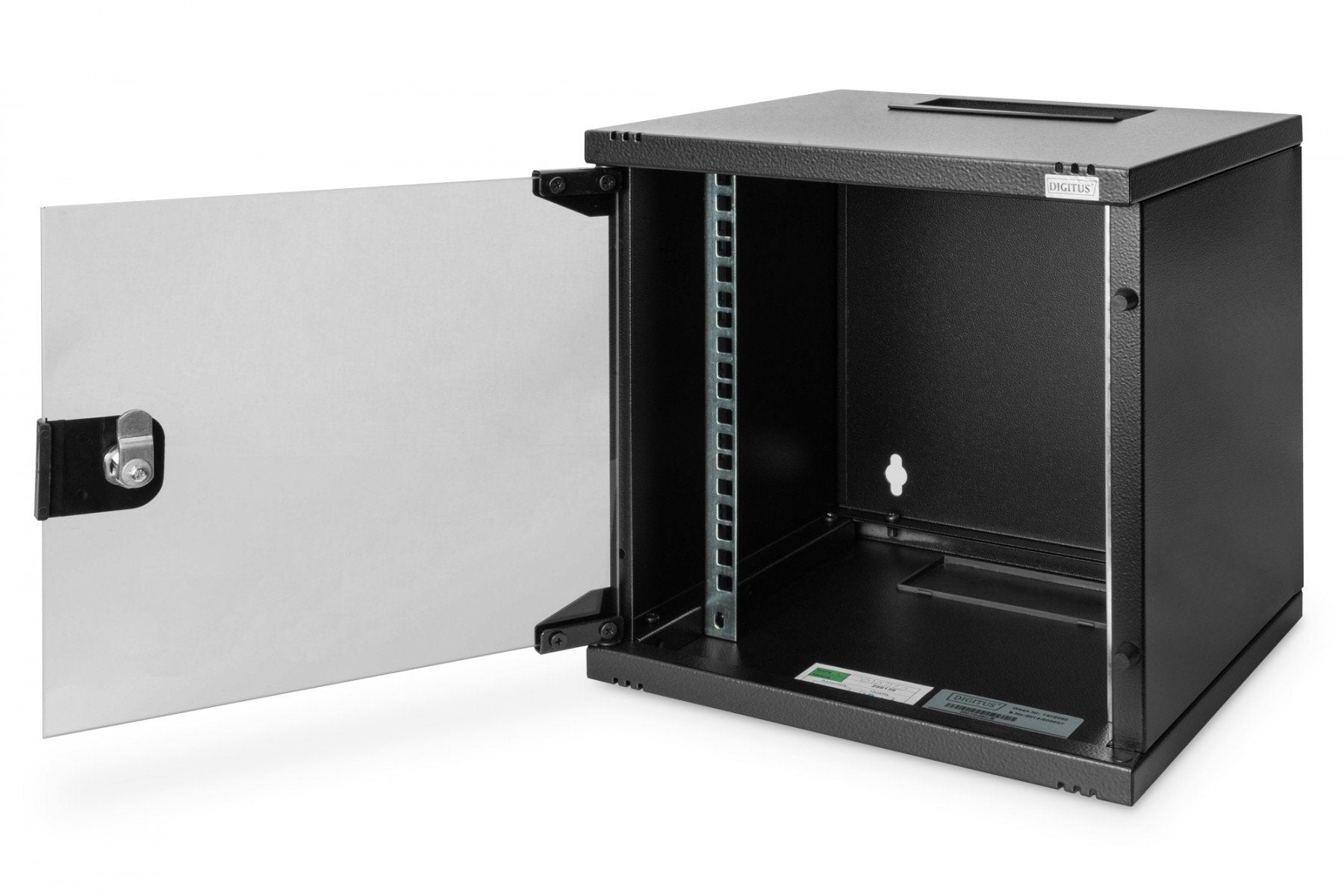 Digitus DN-10-06U-B étagere 6U Rack monté sur le mur Noir