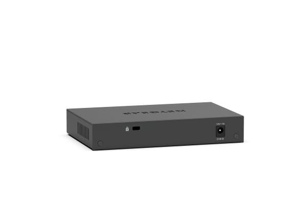 NETGEAR MS305 5-port multi-gig 2.5G Unmanaged Switch Metal Housing Fanless for Desktop and Wall Mounting
