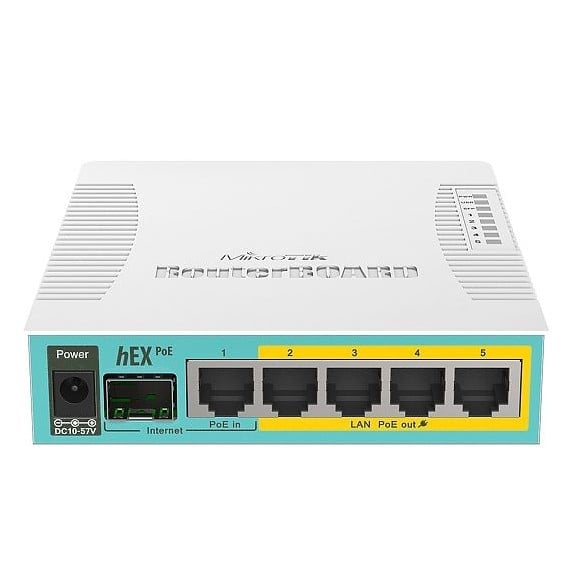 Mikrotik hEX PoE Routeur connecté Blanc