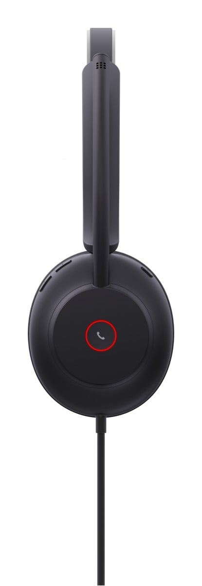 Yealink UH37 Mono UC Casque Avec fil Arceau Bureau/Centre d'appels USB Type-C / USB Type-A Noir