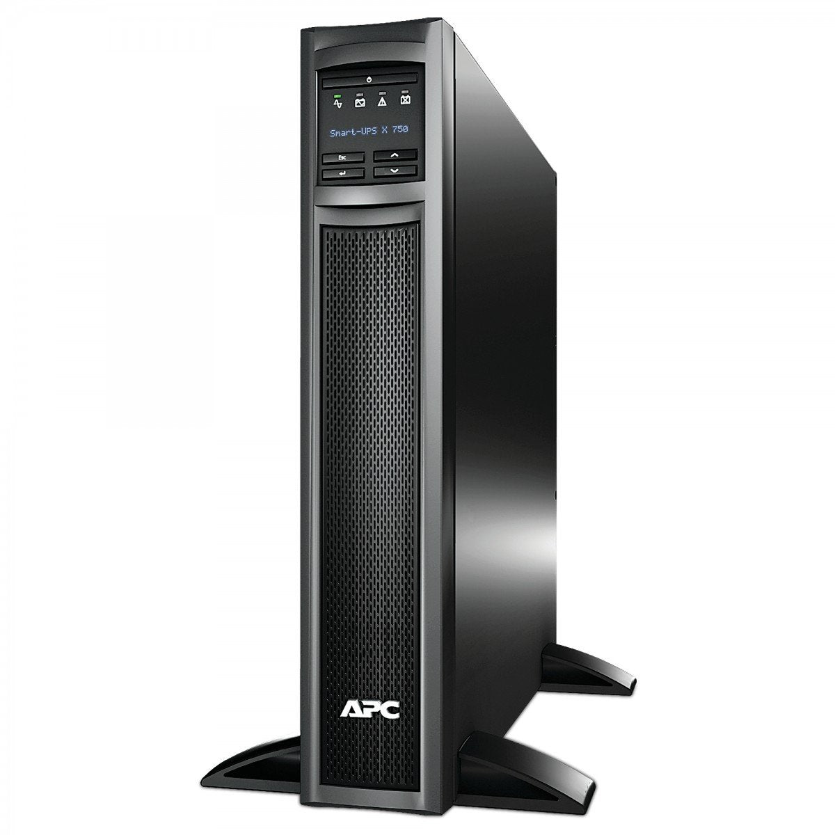 APC Smart-UPS X 750VA Tower/Rack UPS rack-mountable / external AC 230V 600Watt 750VA RS-232 USB output connectors 8 2U Black