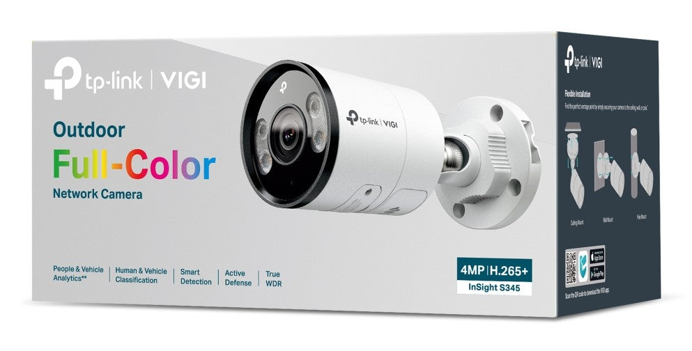 TP-LINK 4MP Full-Color Bullet Network Camera