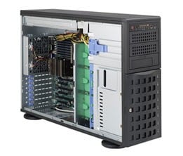 Supermicro CSE-745BTQ-R920B unité centrale Full Tower Noir 920 W
