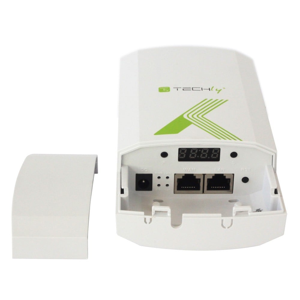 Techly I-WL-CPE880 Dispositif externe CPE/Point d'acces/Répéteur 5,8GHz 15dBi 300Mb/s