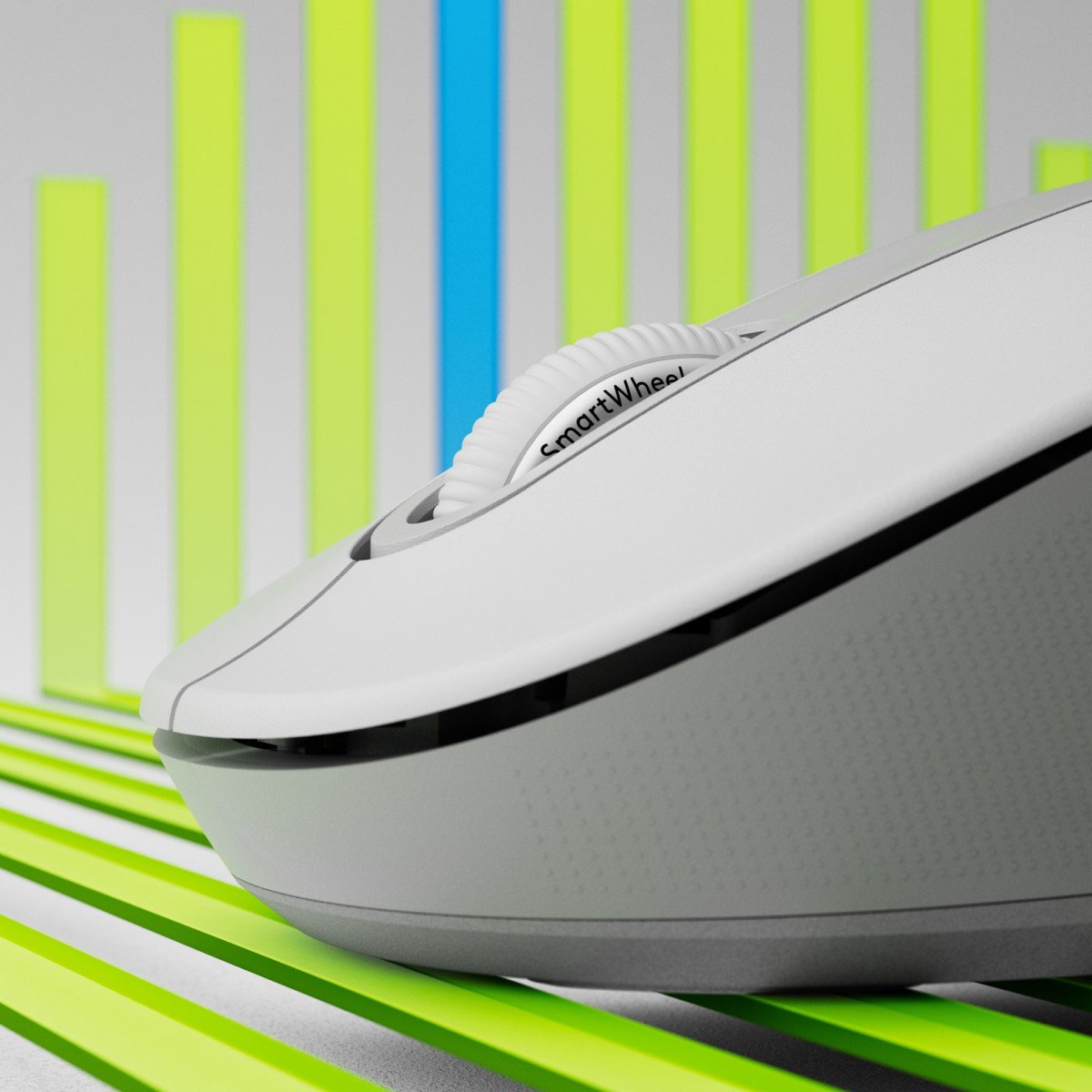 LOGITECH Signature M650 Mouse optical 5 buttons wireless Bluetooth 2.4 GHz Bolt USB receiver off-white