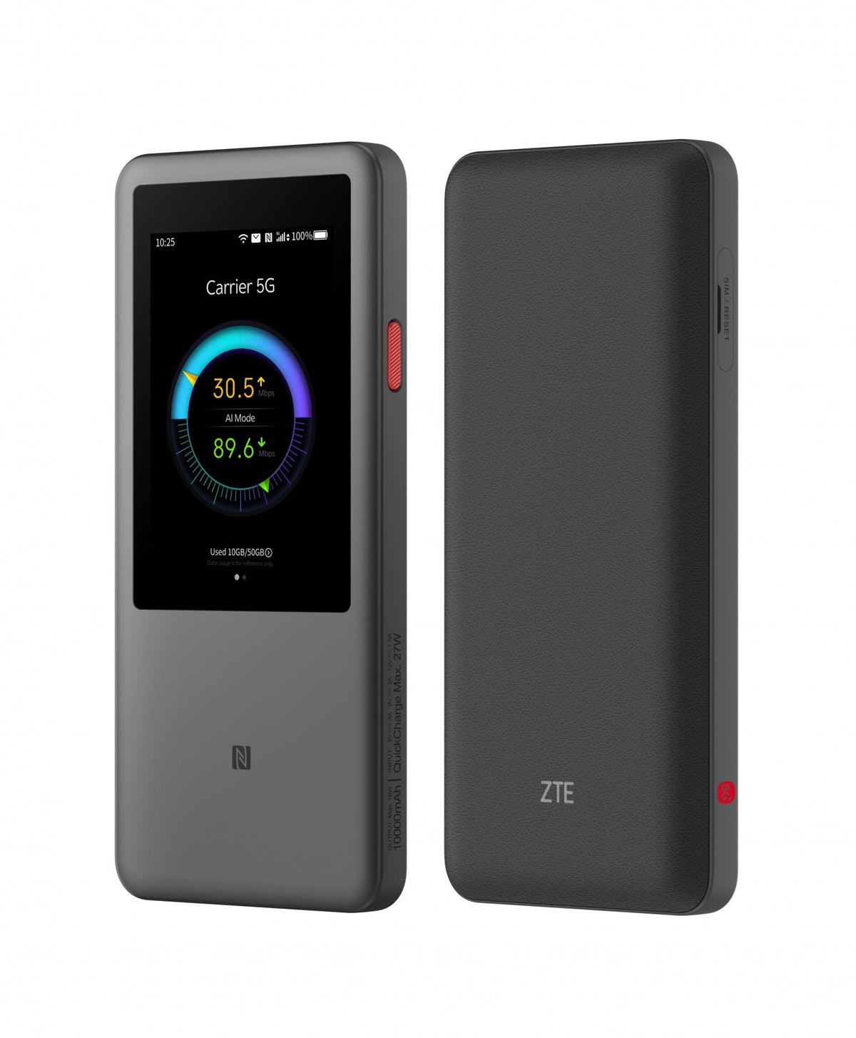 ZTE U60 Pro 5G Mobile Wi-Fi 3600 Mb/s 9 antennes