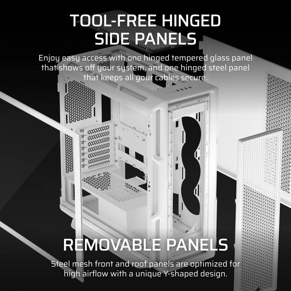 Corsair 5000T Midi Tower Blanc