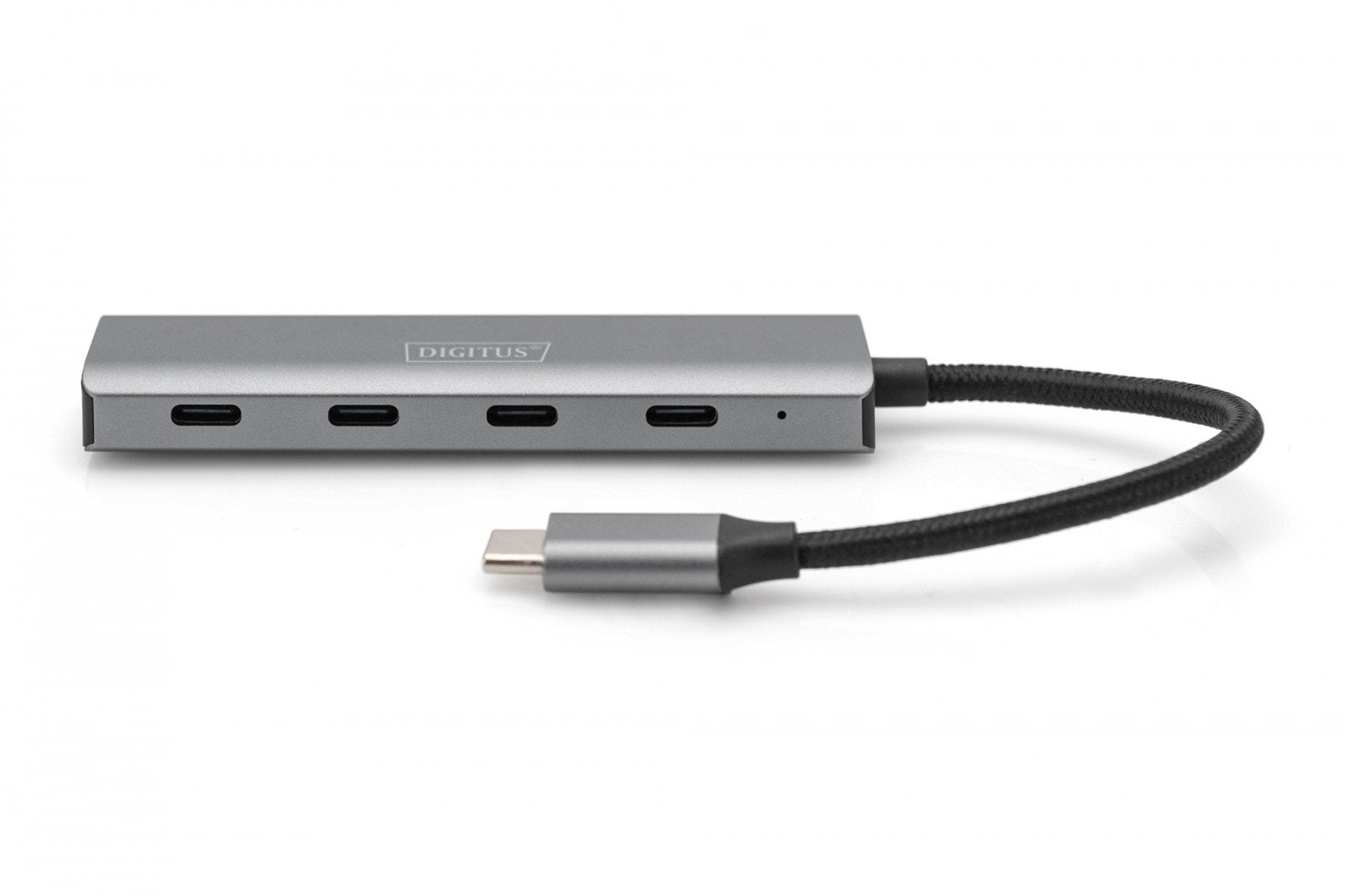 Digitus DA-70246 hub & concentrateur USB 3.2 Gen 1 (3.1 Gen 1) Type-C 5000 Mbit/s Gris