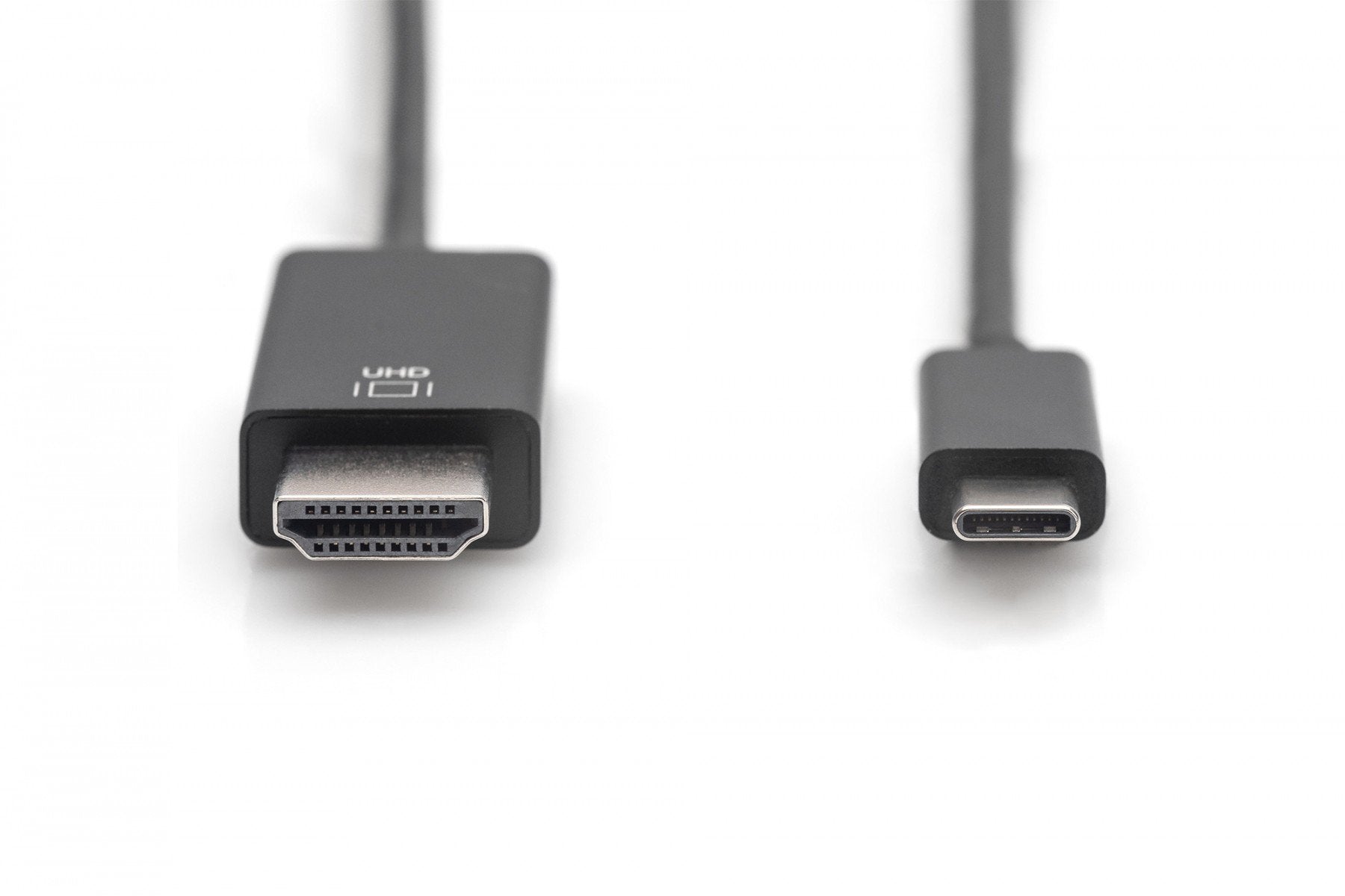 Digitus AK-300330-020-S câble vidéo et adaptateur 2 m USB Type-C DisplayPort Noir
