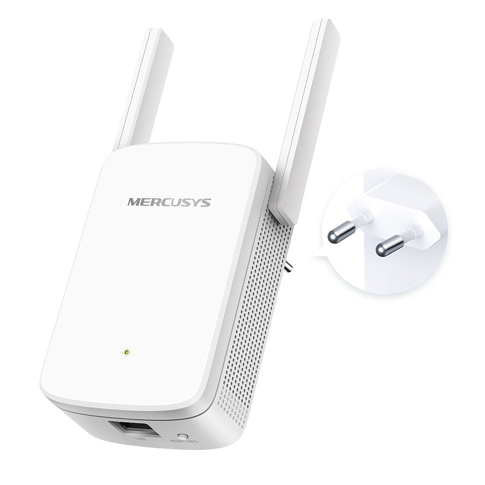 TP-LINK MERCUSYS ME300 AC1200 WiFi Range Extender WPS 2x antenna Wall plugged