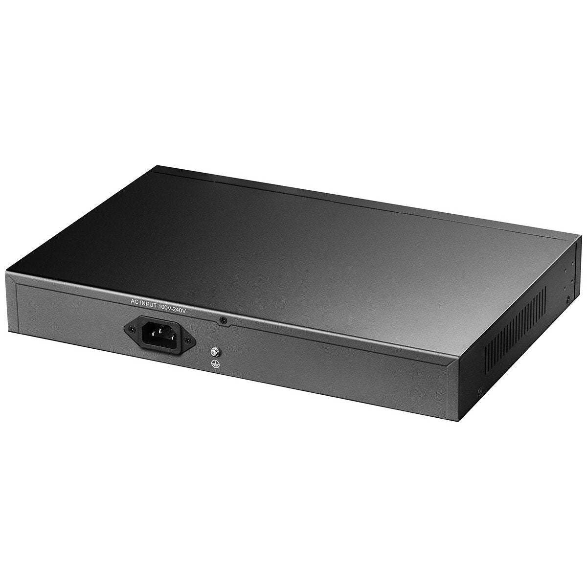 Cudy FS1018PS1 commutateur réseau Fast Ethernet (10/100) Connexion Ethernet, supportant l'alimentation via ce port (PoE) Gris