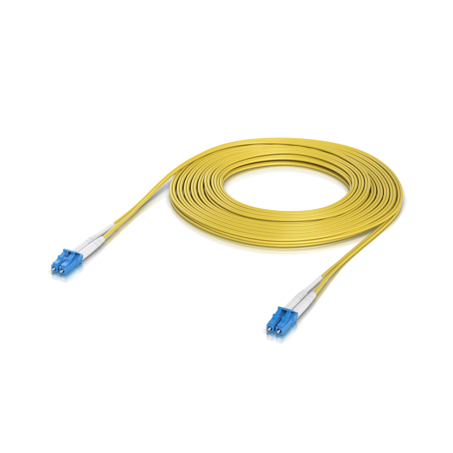 Ubiquiti UACC-OFC-S2-LULU-0.5M-50 câble InfiniBand et a fibres optiques 0,5 m LC LC/LC Jaune