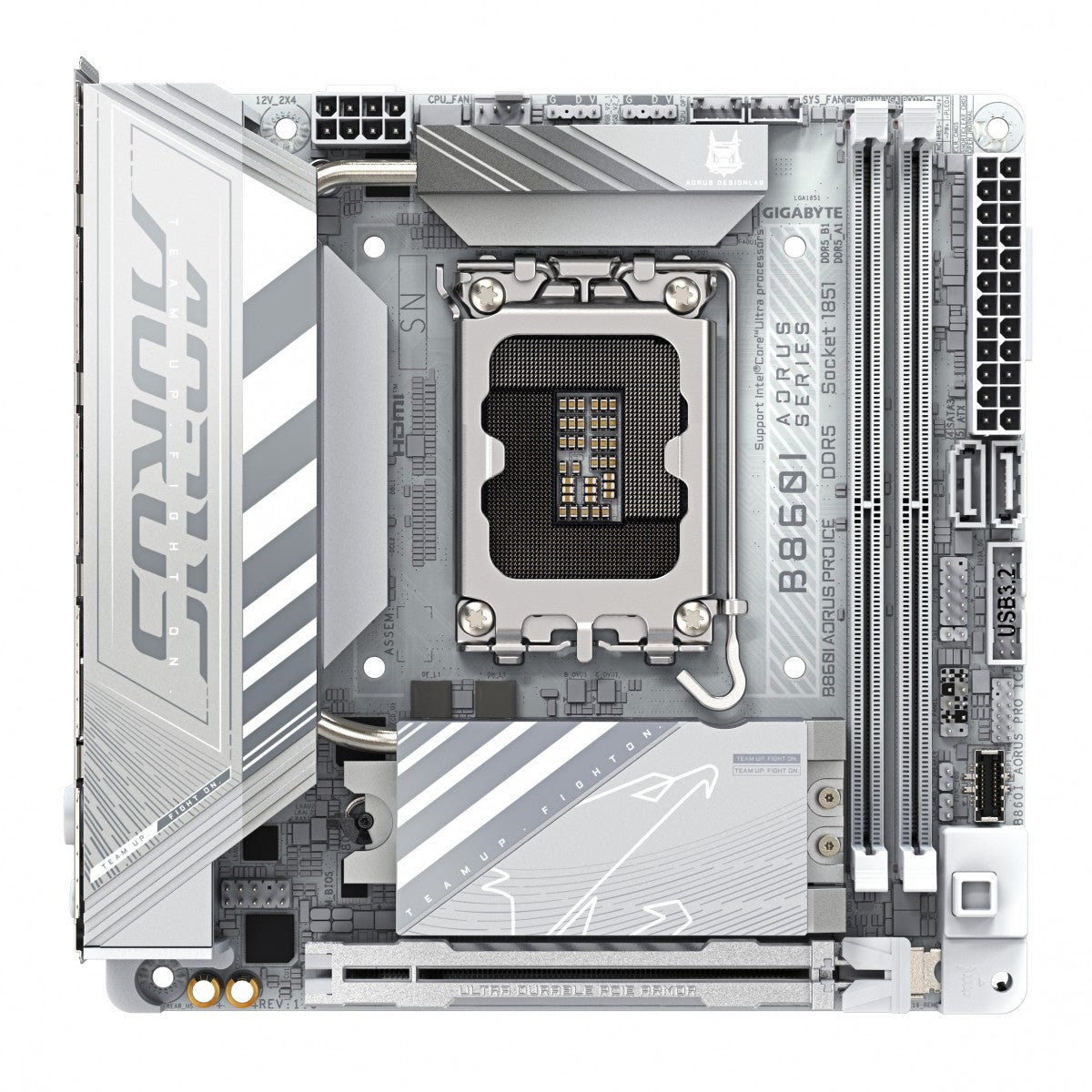 GIGABYTE B860I AORUS PRO ICE carte mere Intel B860 LGA 1851 (Socket V1) mini ITX
