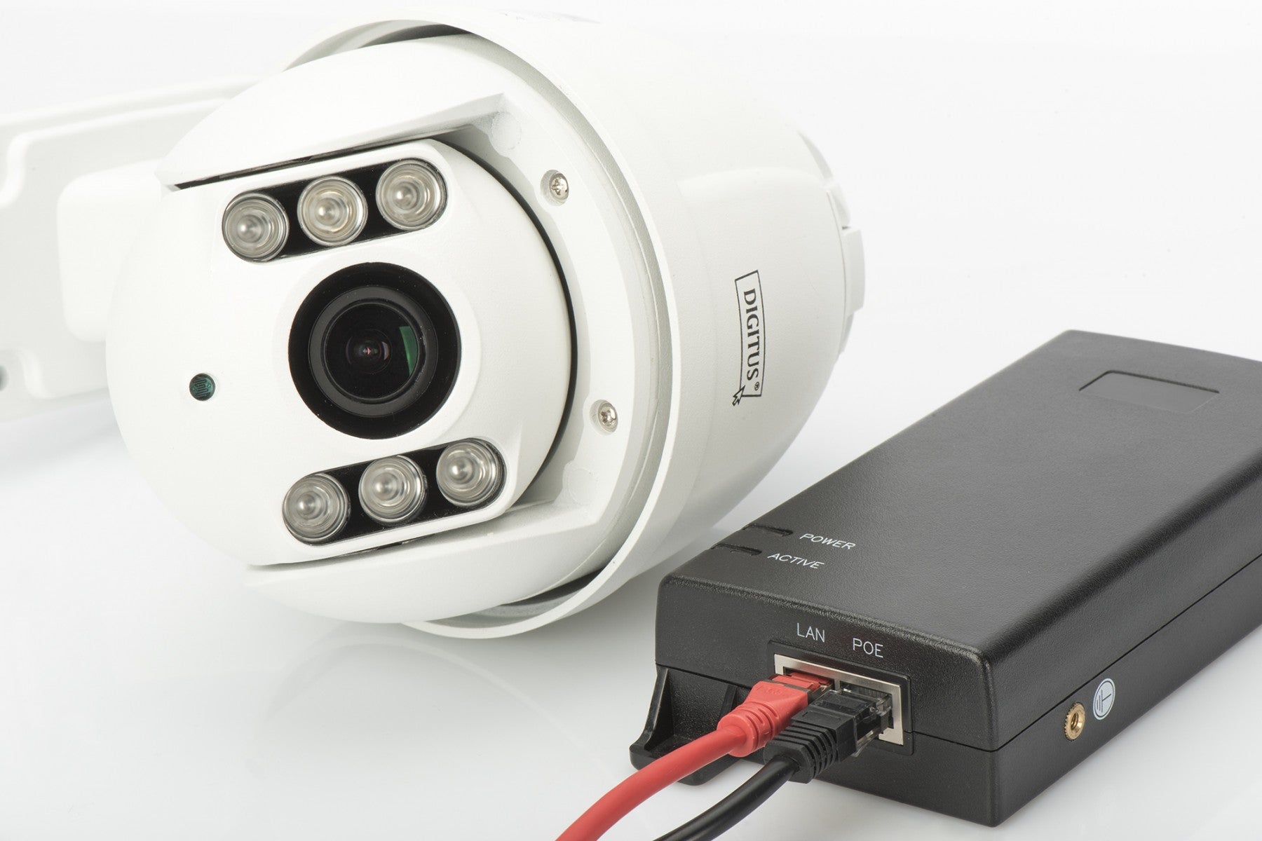 Ultra Injecteur PoE - 802.3at - 60 watts - Gigabit Ethernet - 10,100,1000 Mbit/s - IEEE 802.3at - Noir - 400 m - Chine