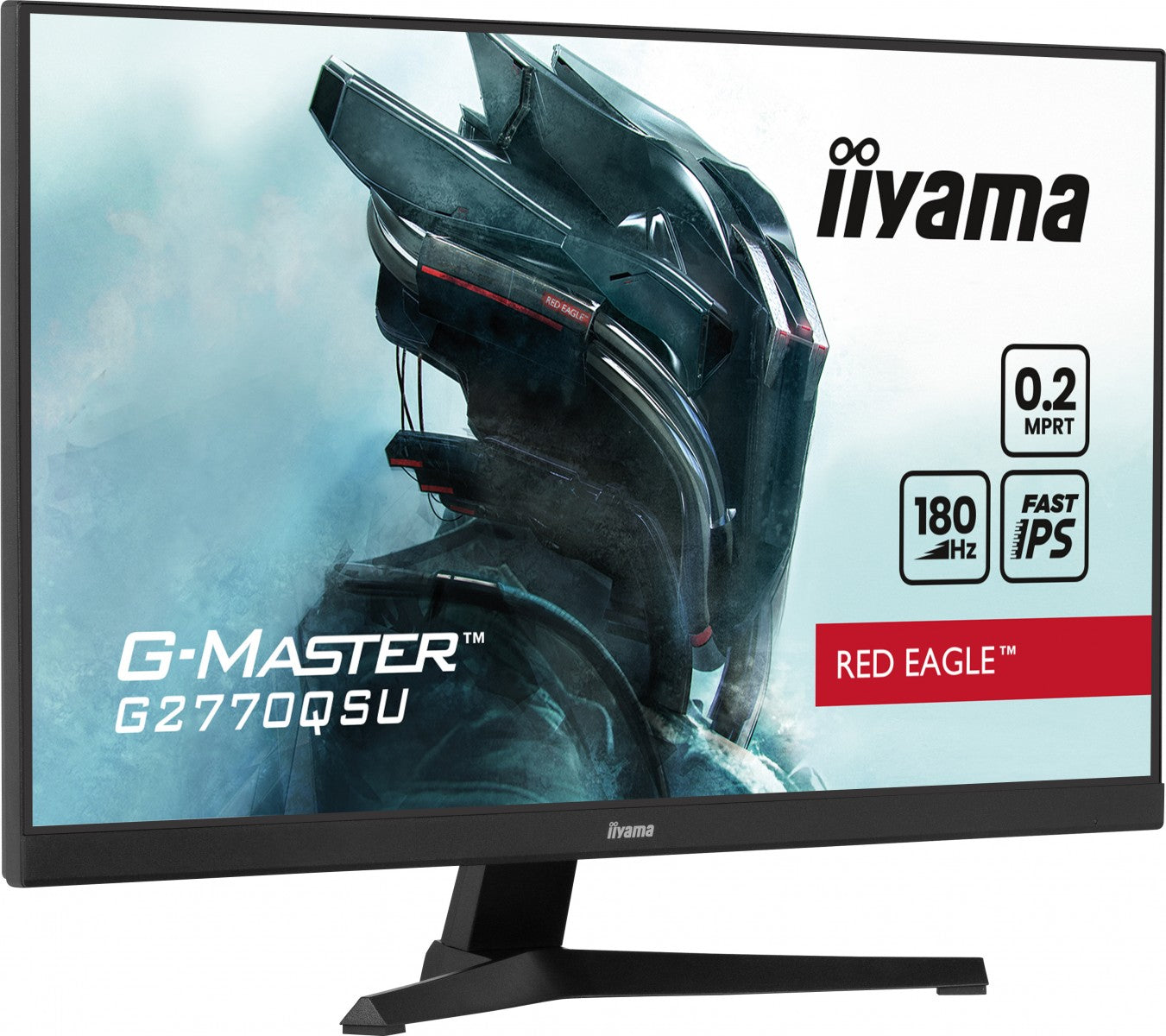 "iiyama G-MASTER G2770QSU-B6 écran plat de PC 68,6 cm (27"") 2560 x 1440 pixels Wide Quad HD LED Noir"