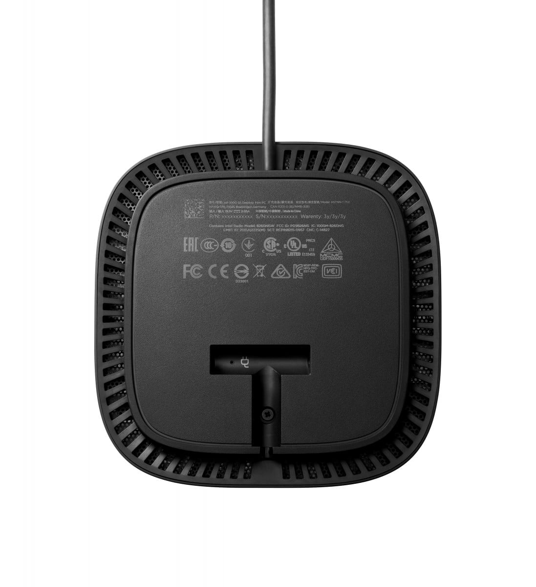 HP USB-C G5 Dock Avec fil USB 3.2 Gen 1 (3.1 Gen 1) Type-C Noir