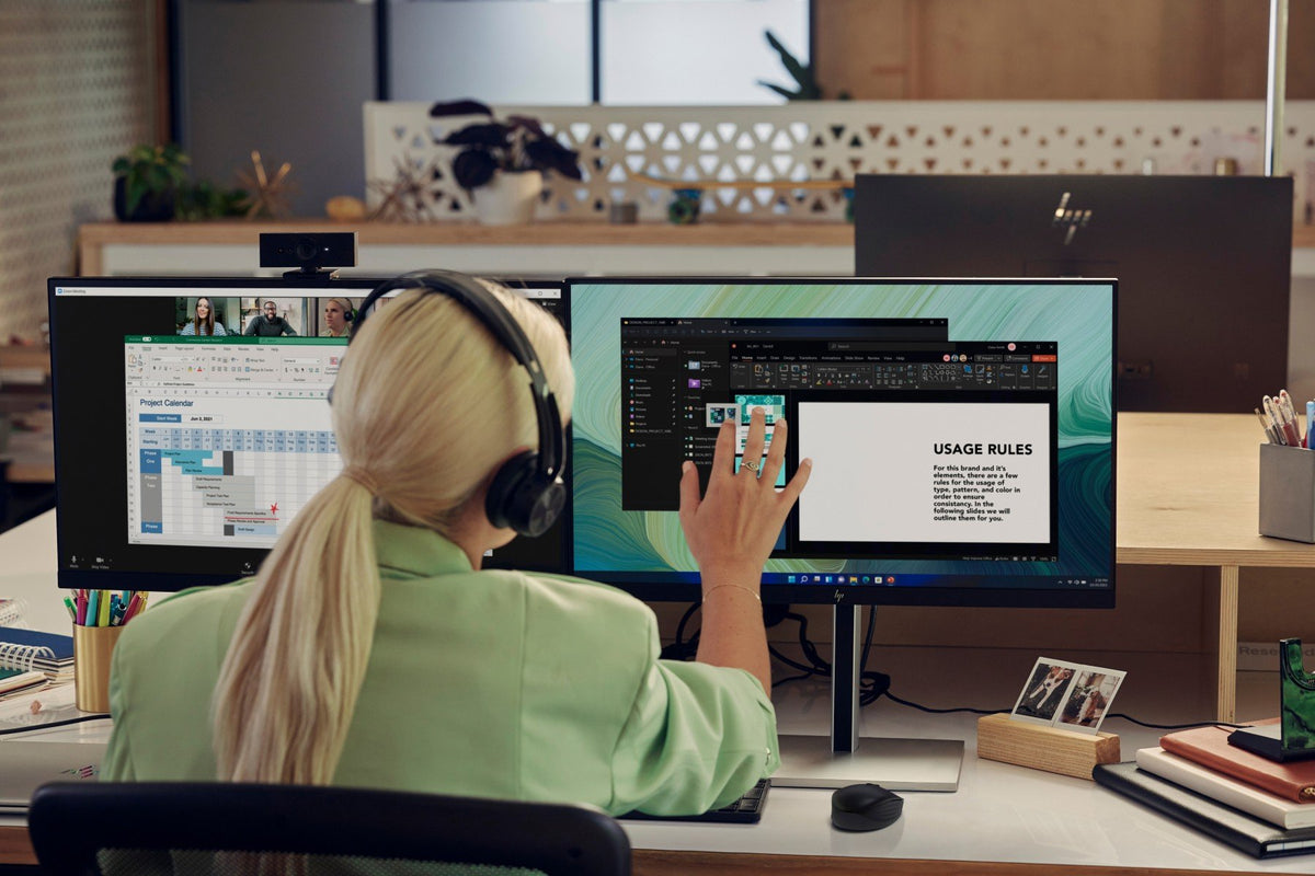 HP Écran tactile E24t G5 FHD 23.8p FHD 1920x1080 HDMI DisplayPort
