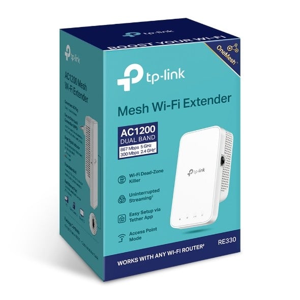 TP-Link RE335 Répéteur réseau 867 Mbit/s Blanc