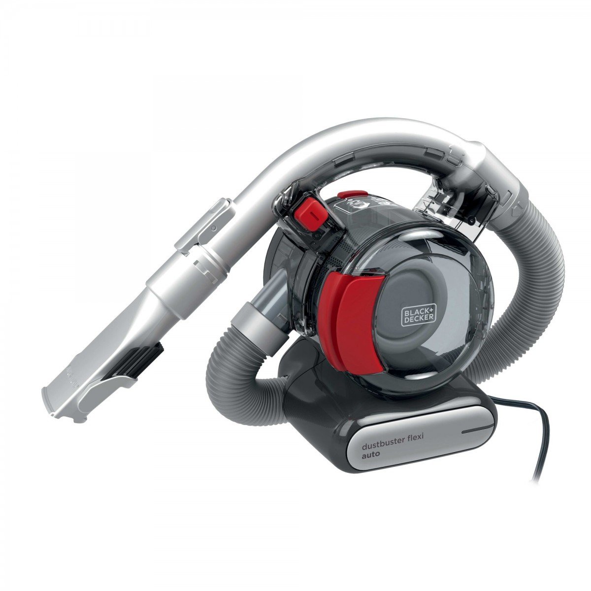 Black & Decker PD1200AV - Sec - Cyclonique - 1060 l/min - Sans sac - Gris - Rouge - 0,56 L