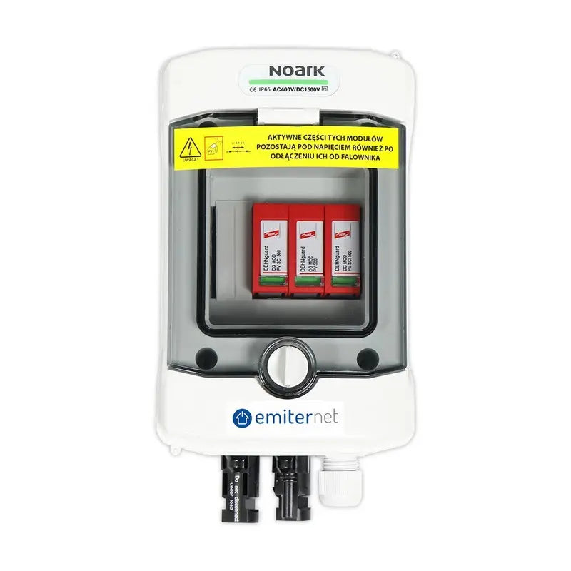 EMITER EM-1_DC Rozdzielnica DC, IP65, limiteur de surtension DC Dehn 1000V type 2, 1x chaîne PV, 1x MPPT