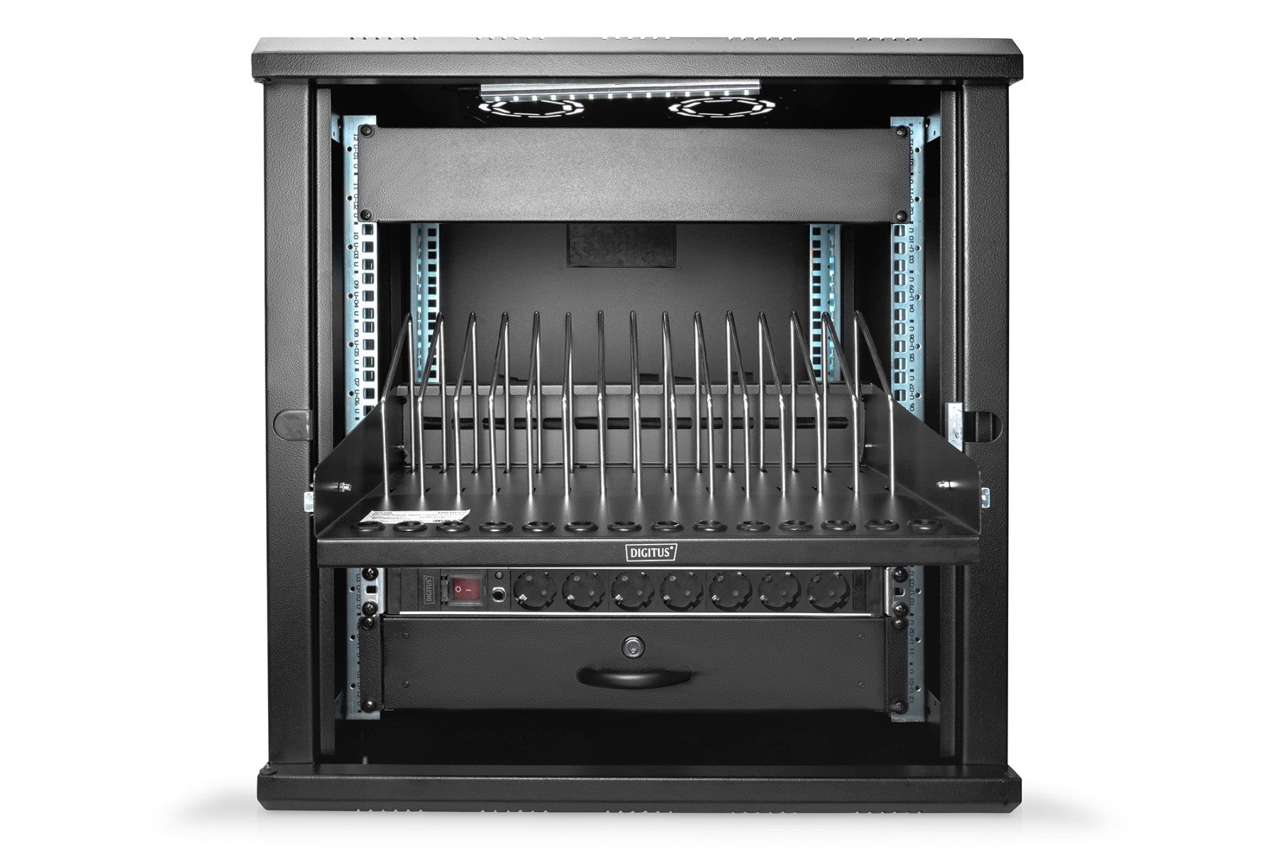 Digitus Tablette télescopique pour tablettes, ordinateurs portables, smartphones