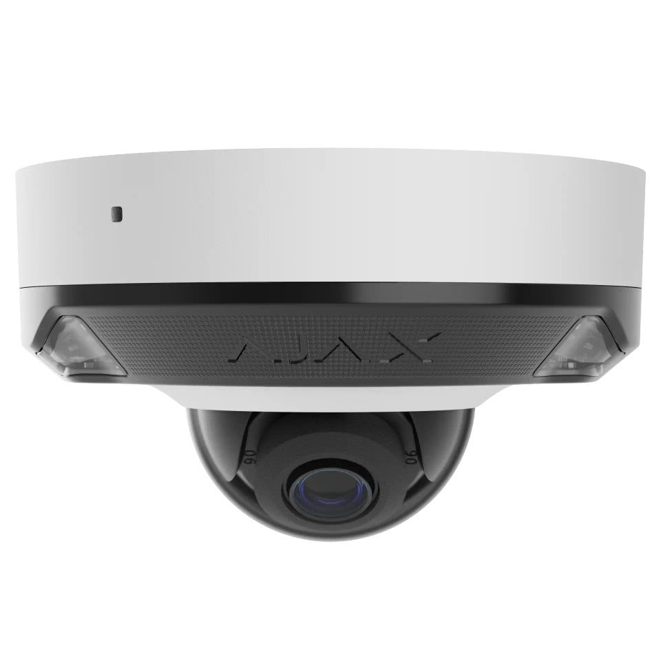 Ajax Systems 126271.214.WH1 Caméra dôme DomeCam Mini HL 5 Mp 4 mm - blanc