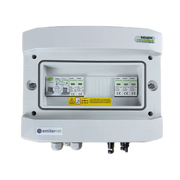 EMITER EM-937N_DCAC Tableau de distribution DCAC, IP65, SPD DC Noark 1000V type 2, 2 x chaîne PV, 2 x MPPT, SPD AC Noark type 2, 20A 1-F, RCD 40A/300mA