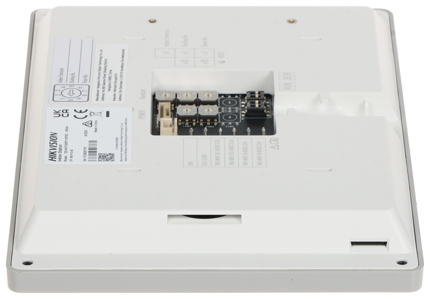 Hikvision DS-KH7300EY-WTE2/Blanc Station intérieure HD 2 fils