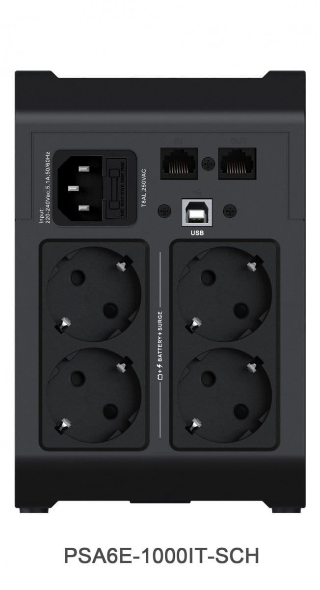 PowerUPS200Essential 1000VA/525W 230V Li