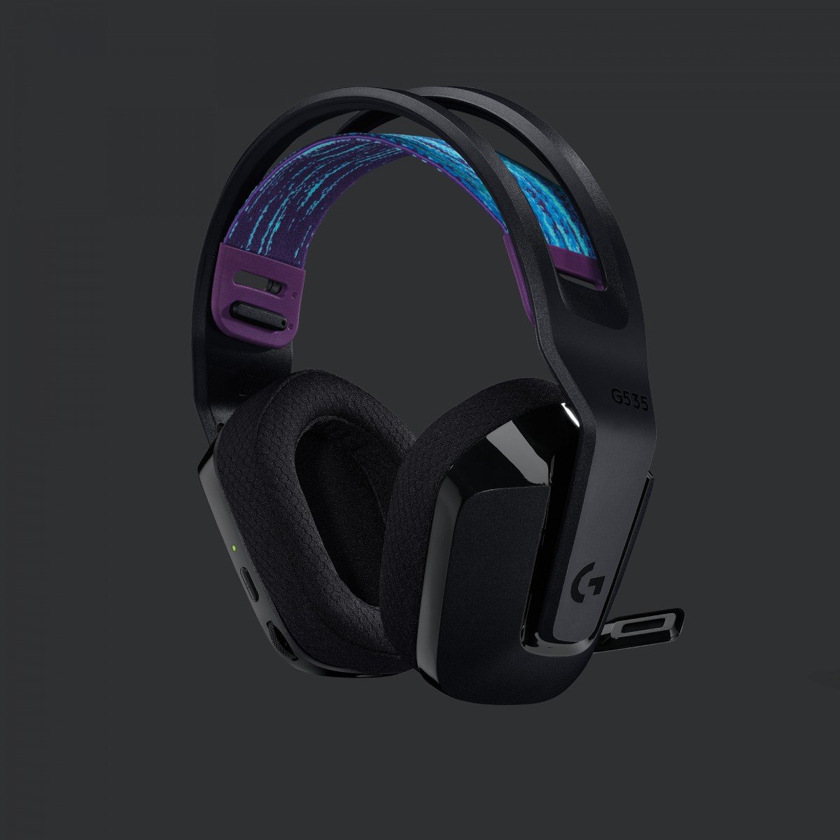 LOGITECH G G535 LIGHTSPEED Wireless Gaming Headset Headset full size LIGHTSPEED wireless black Discord Certified