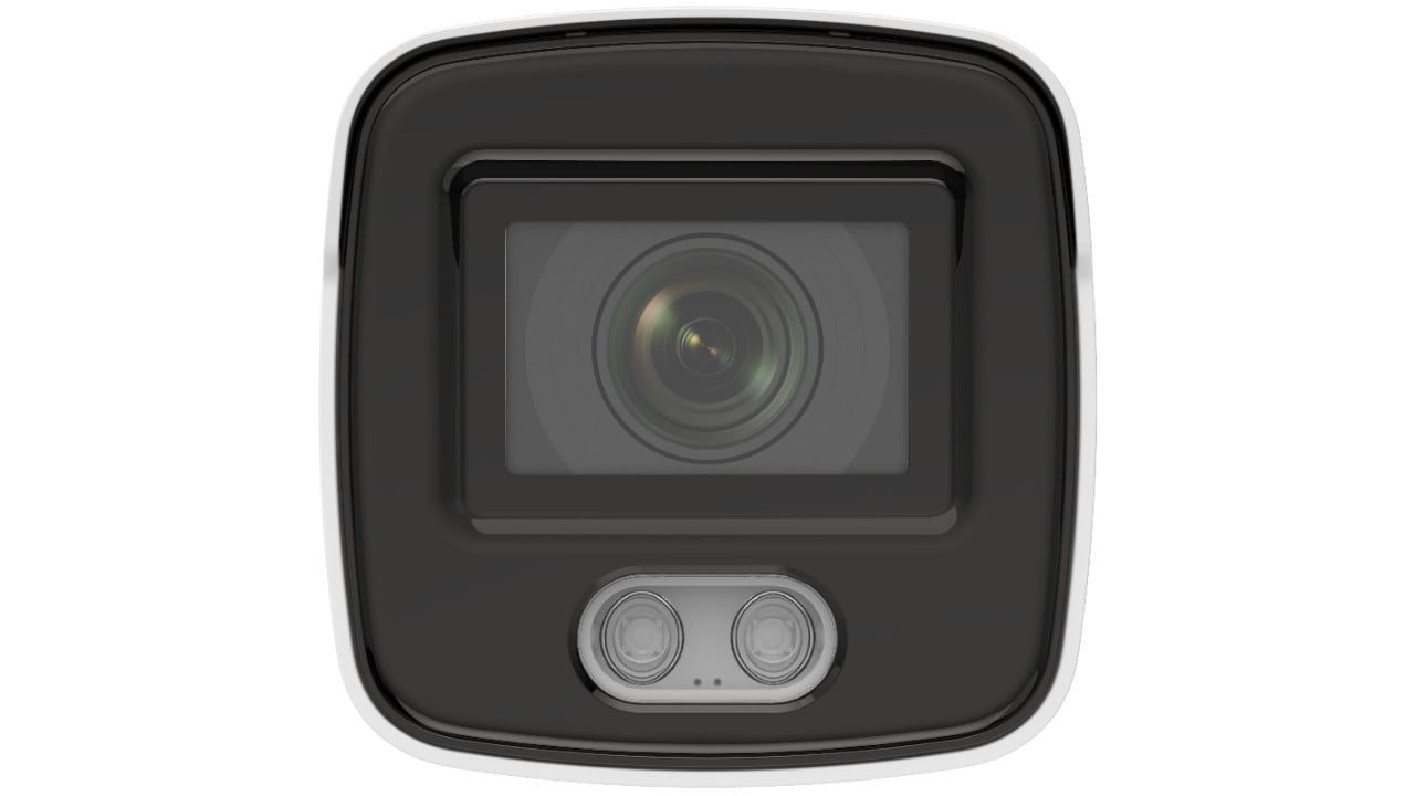 Hikvision DS-2CD2027G2-L(2.8mm) Caméra IP Bullet Blanche