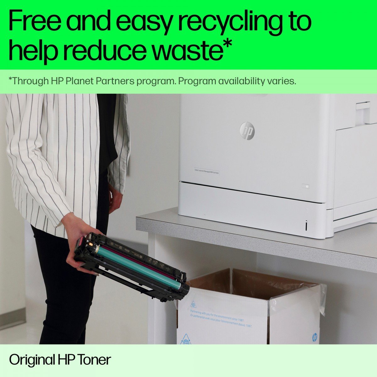 HP original Colour LaserJet CE271A Toner cartridge cyan standard capacity 15.000 pages 1-pack