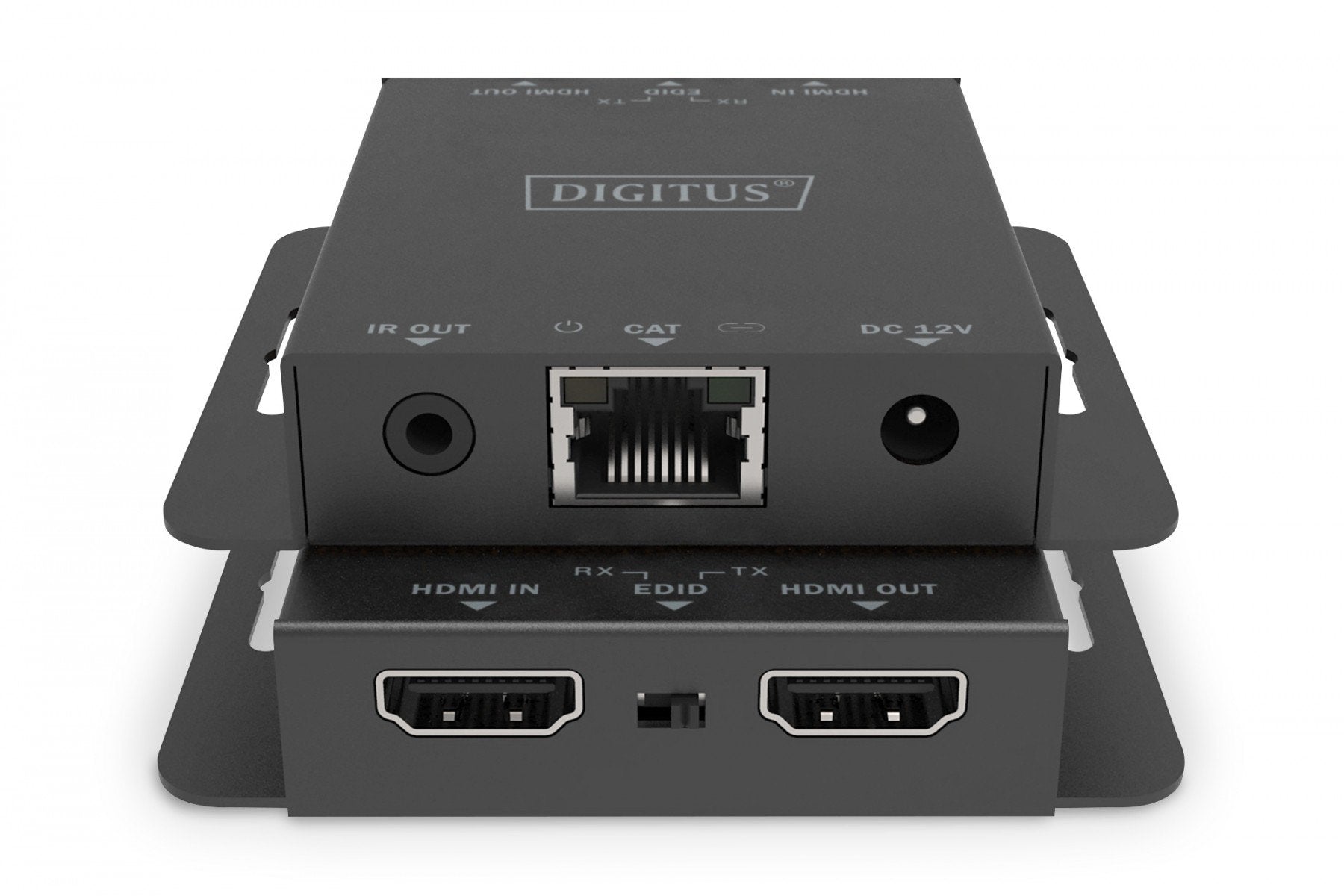Digitus DS-55519 extension audio/video Émetteur et récepteur AV Noir